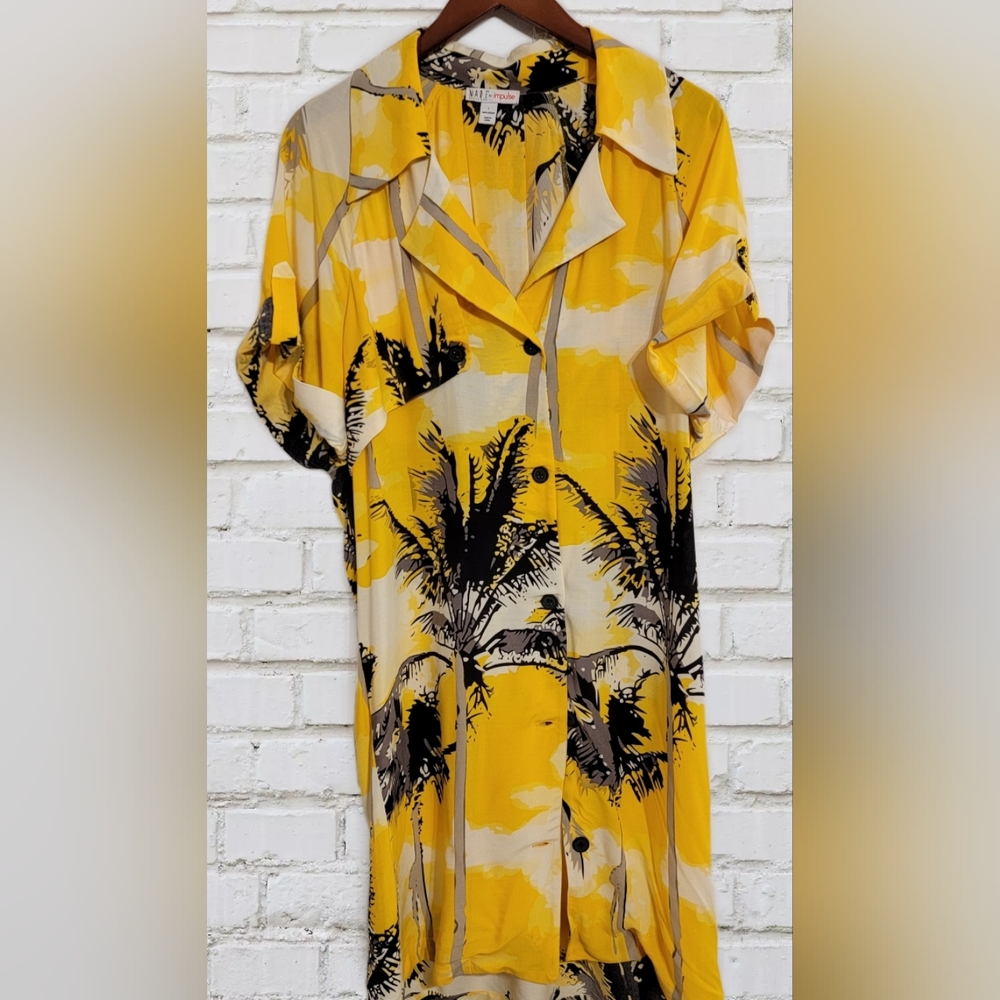 MADE for Impulse Yellow dress Size Large